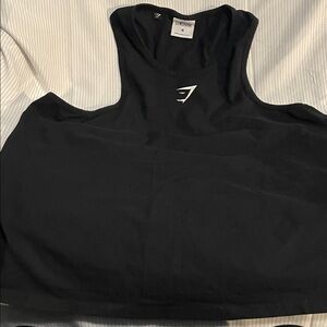 Gymshark Black Muscle Tee for Women